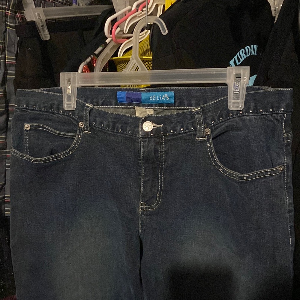 Gemmed Delia’s Size 15 Bootcut Jeans